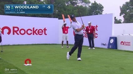 Gary Woodland | Round 2 | 10th hole | Shot 1 | 2025 Rocket Classic