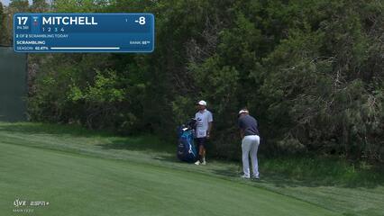 Keith Mitchell | Round 1 | 17th hole | Shot 3 | 2025 Valero