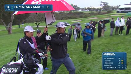 Hideki Matsuyama | Round 1 | 11th hole | Shot 2 | 2025 Genesis