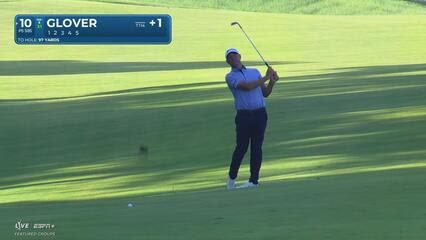 Lucas Glover | Round 2 | 10th hole | Shot 3 | 2025 John Deere
