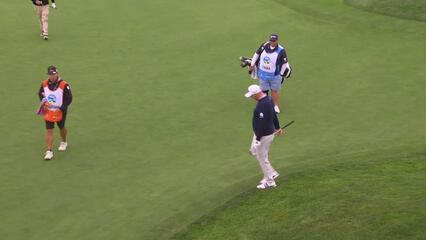 Sepp Straka | Round 2 | 9th hole | Shot 3 | 2025 AT&T Pebble Beach