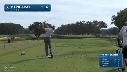Harris English | Round 2 | 7th hole | Shot 1 | 2025 The RSM Classic