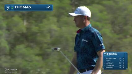 Justin Thomas | Round 2 | 7th hole | Shot 4 | 2025 The Sentry