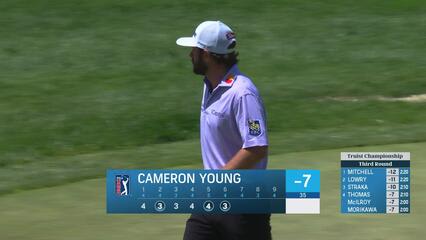 Cameron Young | Round 3 | 6th hole | Shot 3 | 2025 Truist Championship