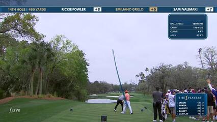 Emiliano Grillo | Round 4 | 14th hole | Shot 1 | 2025 THE PLAYERS