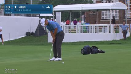 Tom Kim | Round 2 | 18th hole | Shot 5 | 2025 Rocket Classic