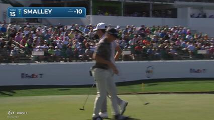 Alex Smalley | Round 2 | 15th hole | Shot 6 | 2025 WM Phoenix Open