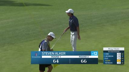 Steven Alker | Round 2 | 18th hole | Shot 4 | 2026 Hoag Classic