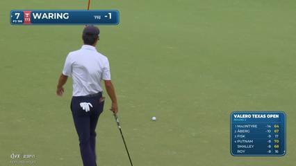 Paul Waring | Round 2 | 7th hole | Shot 2 | 2026 Valero