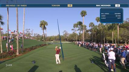 Tom Kim | Round 3 | 3rd hole | Shot 1 | 2025 THE PLAYERS