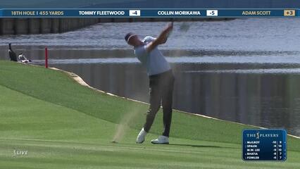 Adam Scott | Round 2 | 18th hole | Shot 2 | 2025 THE PLAYERS
