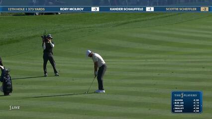 Scottie Scheffler | Round 1 | 12th hole | Shot 2 | 2025 THE PLAYERS