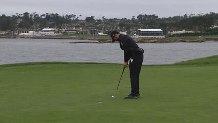 Adam Hadwin | Round 2 | 7th hole | Shot 3 | 2025 AT&T Pebble Beach