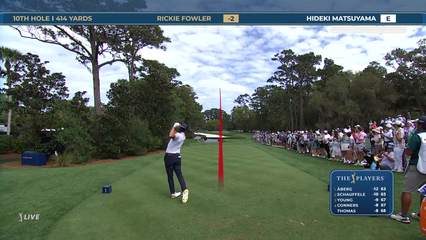 Rickie Fowler | Round 3 | 10th hole | Shot 1 | 2026 THE PLAYERS