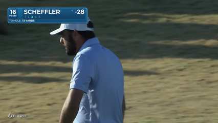 Scottie Scheffler | Round 4 | 16th hole | Shot 3 | 2026 The American Express