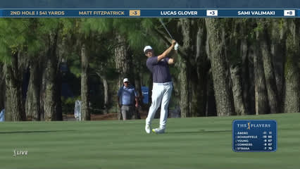 Matt Fitzpatrick | Round 2 | 2nd hole | Shot 3 | 2026 THE PLAYERS