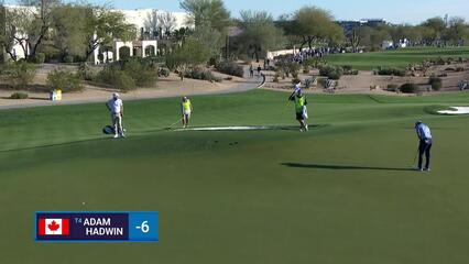 Adam Hadwin | 2023 WM Phoenix Open | Round 2 | 4th hole | Shot 3
