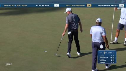 Taylor Pendrith | Round 2 | 13th hole | Shot 3 | 2026 THE PLAYERS