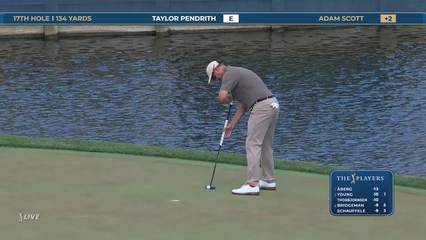 Adam Scott | Round 4 | 17th hole | Shot 3 | 2026 THE PLAYERS