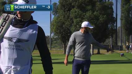 Scottie Scheffler | Round 3 | 11th hole | Shot 4 | 2026 The Genesis