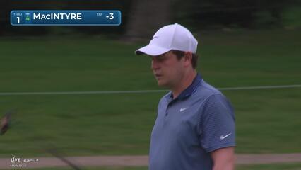 Robert MacIntyre | Round 3 | 1st hole | Shot 4 | 2025 Charles Schwab