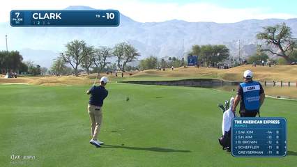 Wyndham Clark | Round 2 | 7th hole | Shot 2 | 2026 The American Express