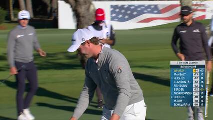 Vince Whaley | Round 3 | 18th hole | Shot 3 | 2024 The RSM Classic