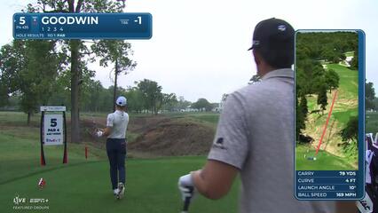 Noah Goodwin | Round 2 | 5th hole | Shot 1 | 2025 Houston Open