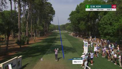 Si Woo Kim | Round 3 | 15th hole | Shot 1 | 2026 RBC Heritage