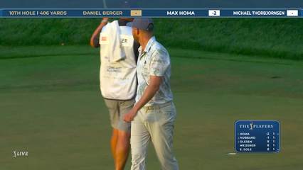 Daniel Berger | Round 1 | 10th hole | Shot 4 | 2026 THE PLAYERS