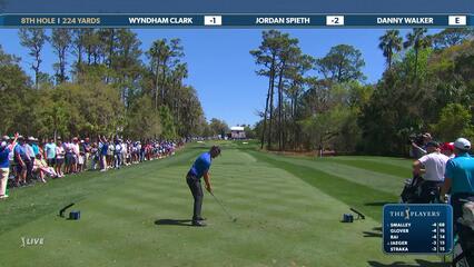 Wyndham Clark | Round 1 | 8th hole | Shot 1 | 2025 THE PLAYERS