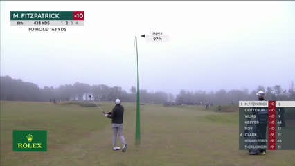 Matt Fitzpatrick | Round 3 | 6th hole | Shot 2 | 2026 Genesis Scottish Open