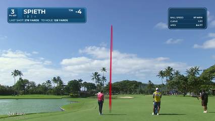 Jordan Spieth | Round 3 | 3rd hole | Shot 2 | 2026 Sony Open
