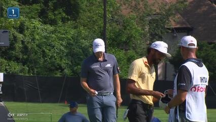 Matt Fitzpatrick | Round 1 | 1st hole | Shot 4 | 2025 Rocket Classic