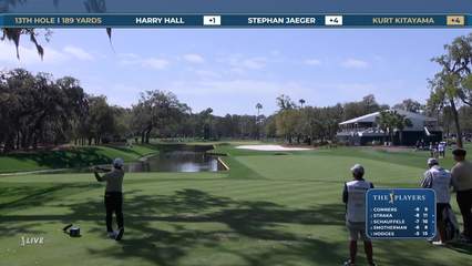 Kurt Kitayama | Round 2 | 13th hole | Shot 1 | 2026 THE PLAYERS