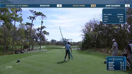 Doug Ghim | Round 2 | 5th hole | Shot 1 | 2025 THE PLAYERS