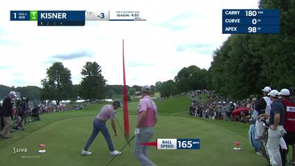 Kevin Kisner | 2022 Travelers | Round 2 | 1st hole | Shot 1