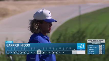 Garrick Higgo | Round 3 | 16th hole | Shot 3 | 2025 World Wide Technology
