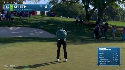 Jordan Spieth | Round 2 | 14th hole | Shot 5 | 2026 Valspar