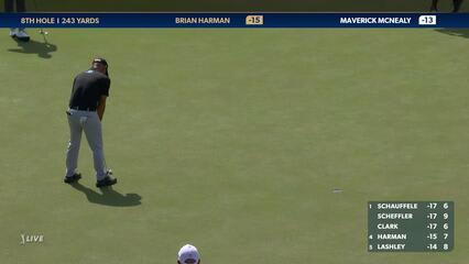 Brian Harman | 2024 THE PLAYERS | Round 4 | 8th hole | Shot 2