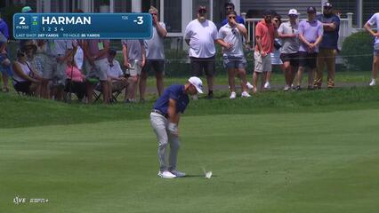 Brian Harman | Round 3 | 2nd hole | Shot 2 | 2025 Travelers