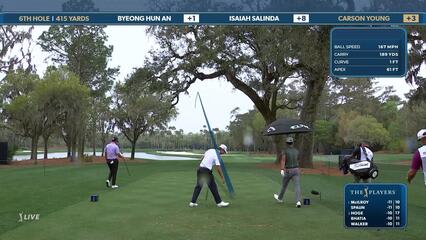 Carson Young | Round 4 | 6th hole | Shot 1 | 2025 THE PLAYERS