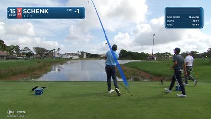 Adam Schenk | Round 3 | 15th hole | Shot 1 | 2026 Cognizant Classic