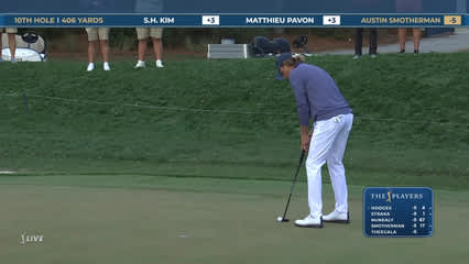 Austin Smotherman | Round 1 | 9th hole | Shot 5 | 2026 THE PLAYERS