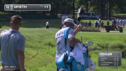 Jordan Spieth | Round 1 | 12th hole | Shot 1 | 2025 FedEx St. Jude