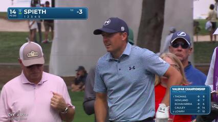 Jordan Spieth | Round 4 | 14th hole | Shot 1 | 2025 Valspar