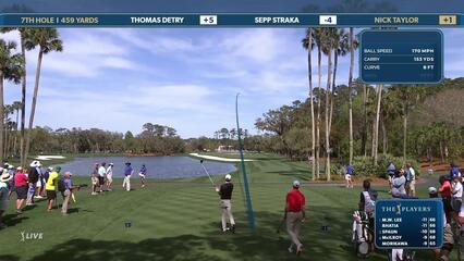 Nick Taylor | Round 2 | 7th hole | Shot 1 | 2025 THE PLAYERS