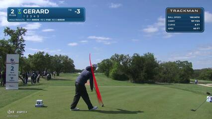 Ryan Gerard | Round 4 | 2nd hole | Shot 1 | 2025 Valero
