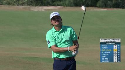 Carson Young | Round 3 | 17th hole | Shot 2 | 2025 World Wide Technology