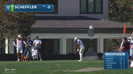 Scottie Scheffler | Round 4 | 13th hole | Shot 1 | 2026 Arnold Palmer